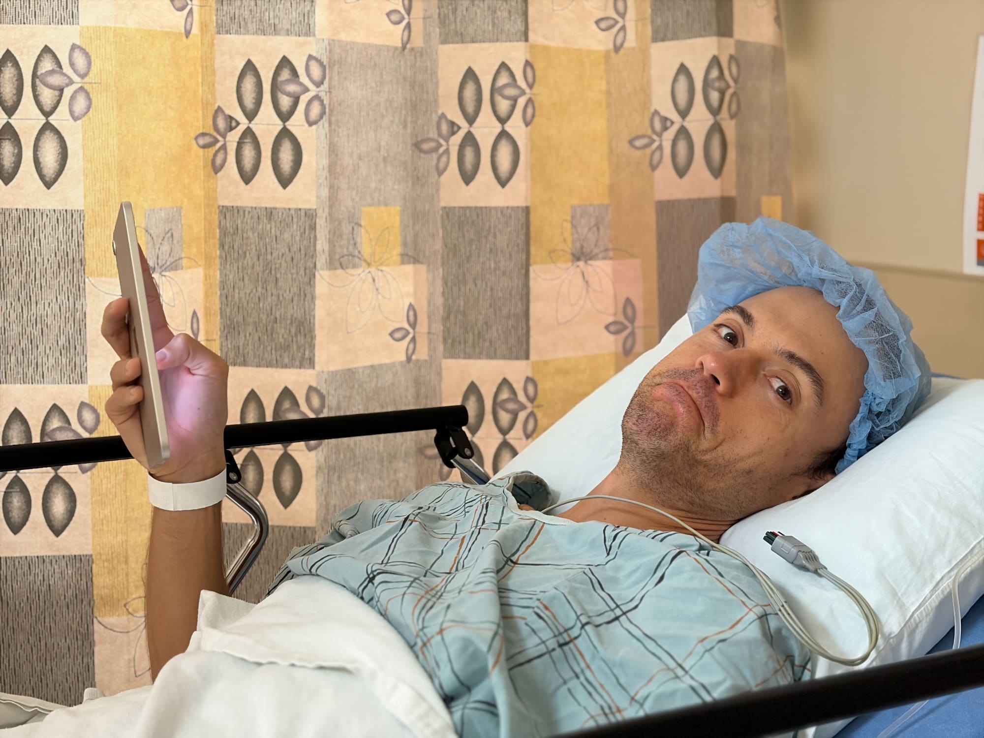 Me with my vanity hairnet