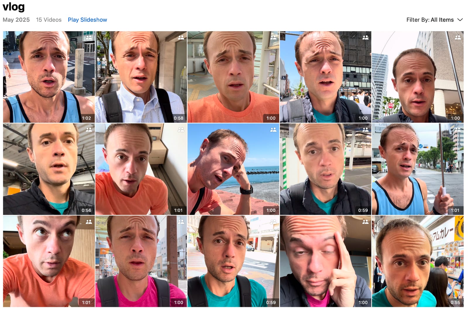 I started a vlog